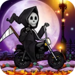 Logo of Halloween Town Racing android Application 