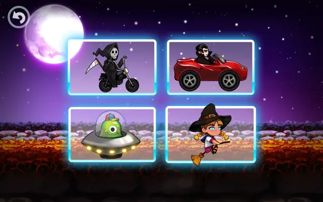 Halloween Town Racing android App screenshot 5